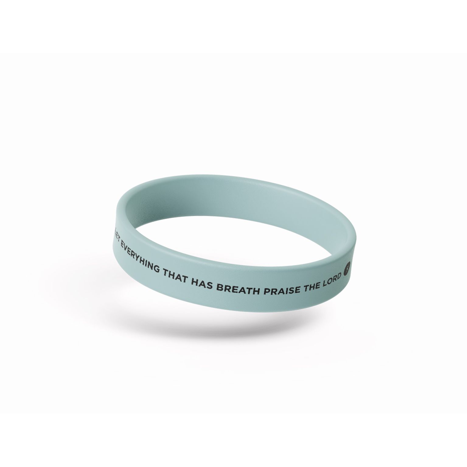 Siliconen bandje lichtblauw Praise the Lord d4be16d2