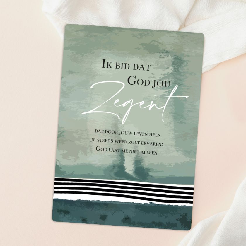 MA55108 Cadeaubord ' Ik bid dat God jou zegent'