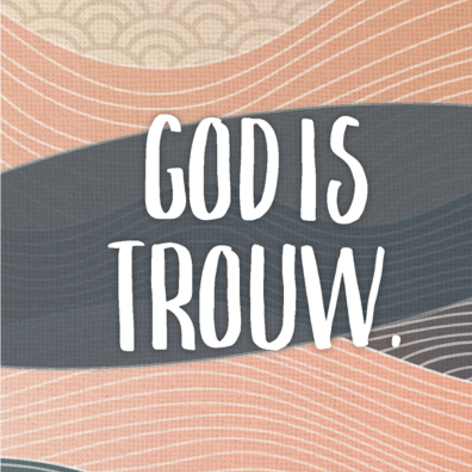 Wenskaart 'God is trouw' - MA43031 -  Courage bij MajesticAlly