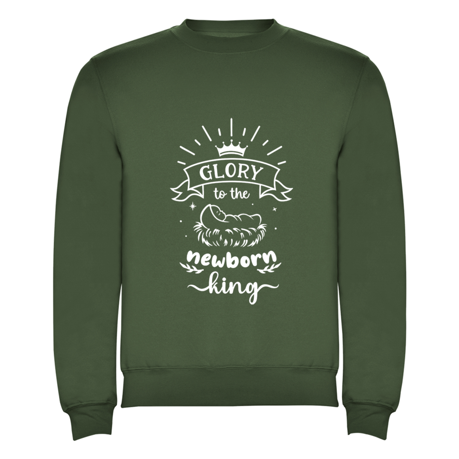 Glory to the newborn King Groene trui d66d83dc