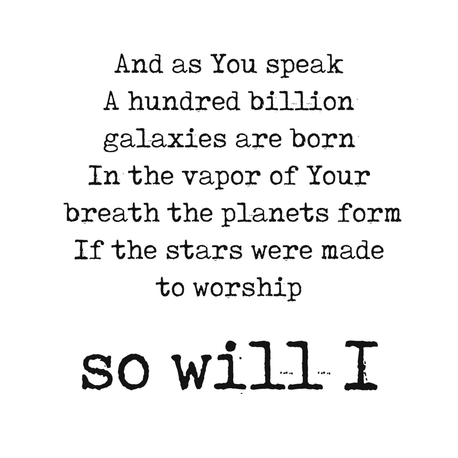 Collage Deco 'So will I' - 14x14 cm - MA39126 -  Wanddeco bij MajesticAlly