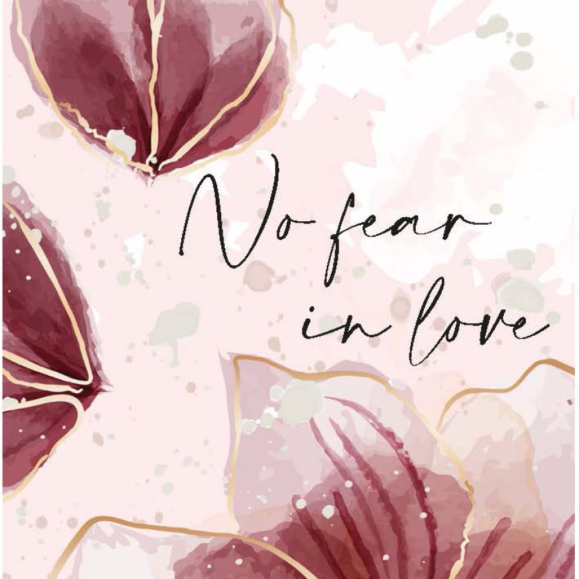 MA55201 Minikaartje 'No fear in love'