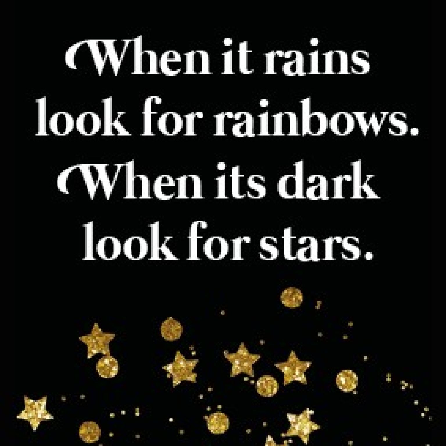 Minikaart 'When it rains' - 552612MK -  Minikaartjes