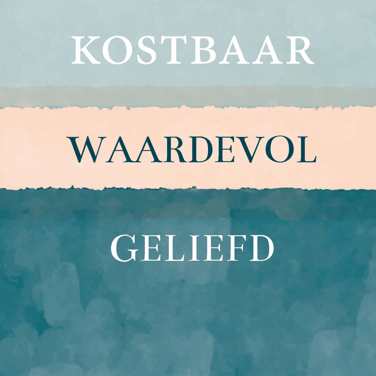MA55014 - Wenskaart 'Kostbaar, waardevol, geliefd'