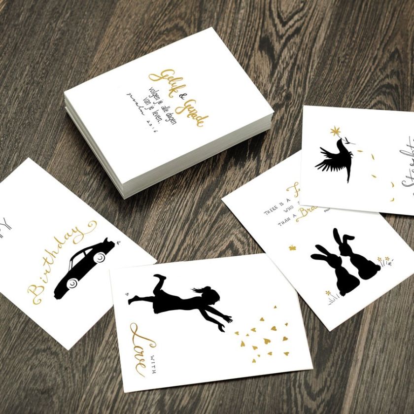 Voordeelpakket - 'Golden Blessings' serie 2 - MA36095 -  Kaartenseries bij MajesticAlly