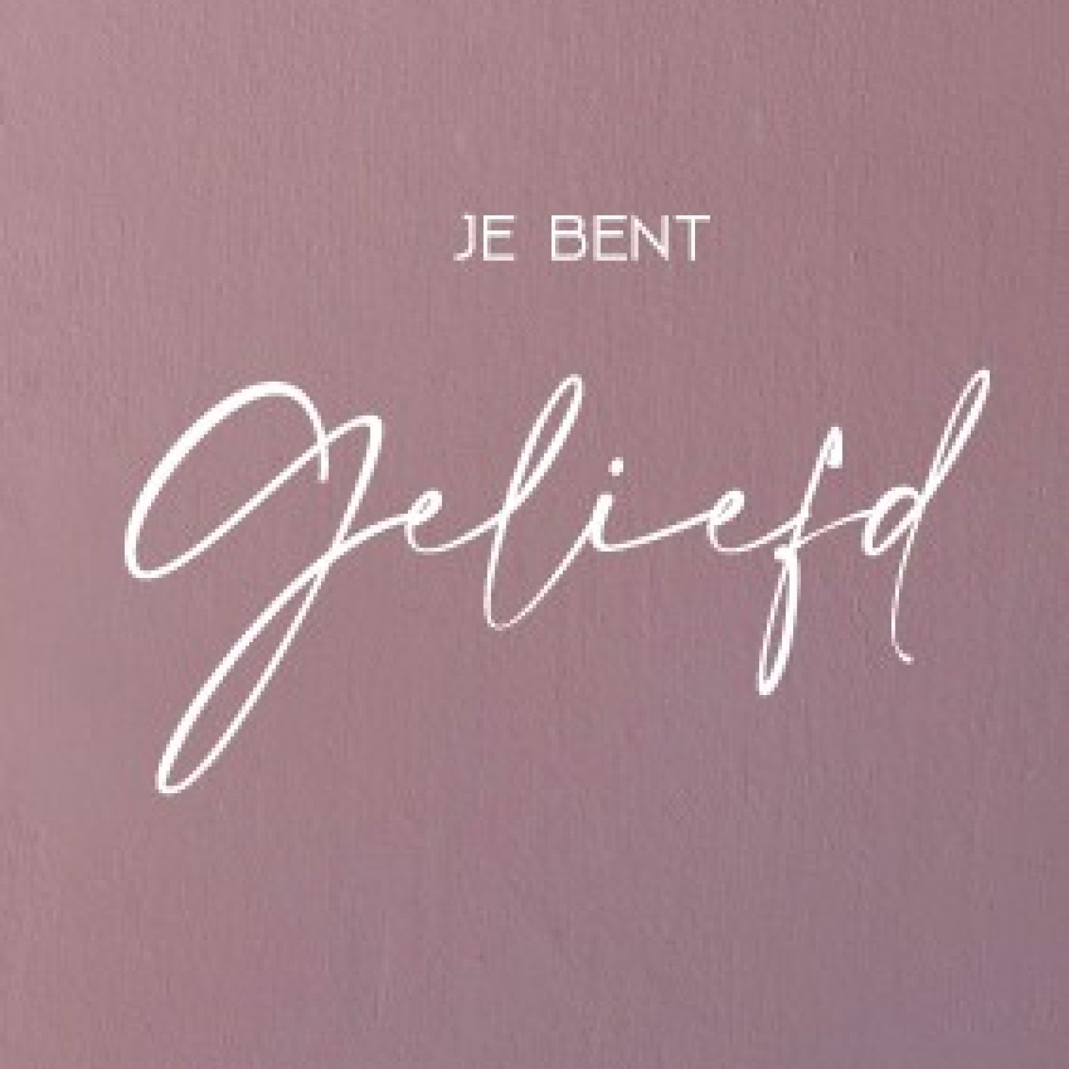 Minikaart 'Jij bent geliefd' - 552596MK -  Minikaartjes bij MajesticAlly