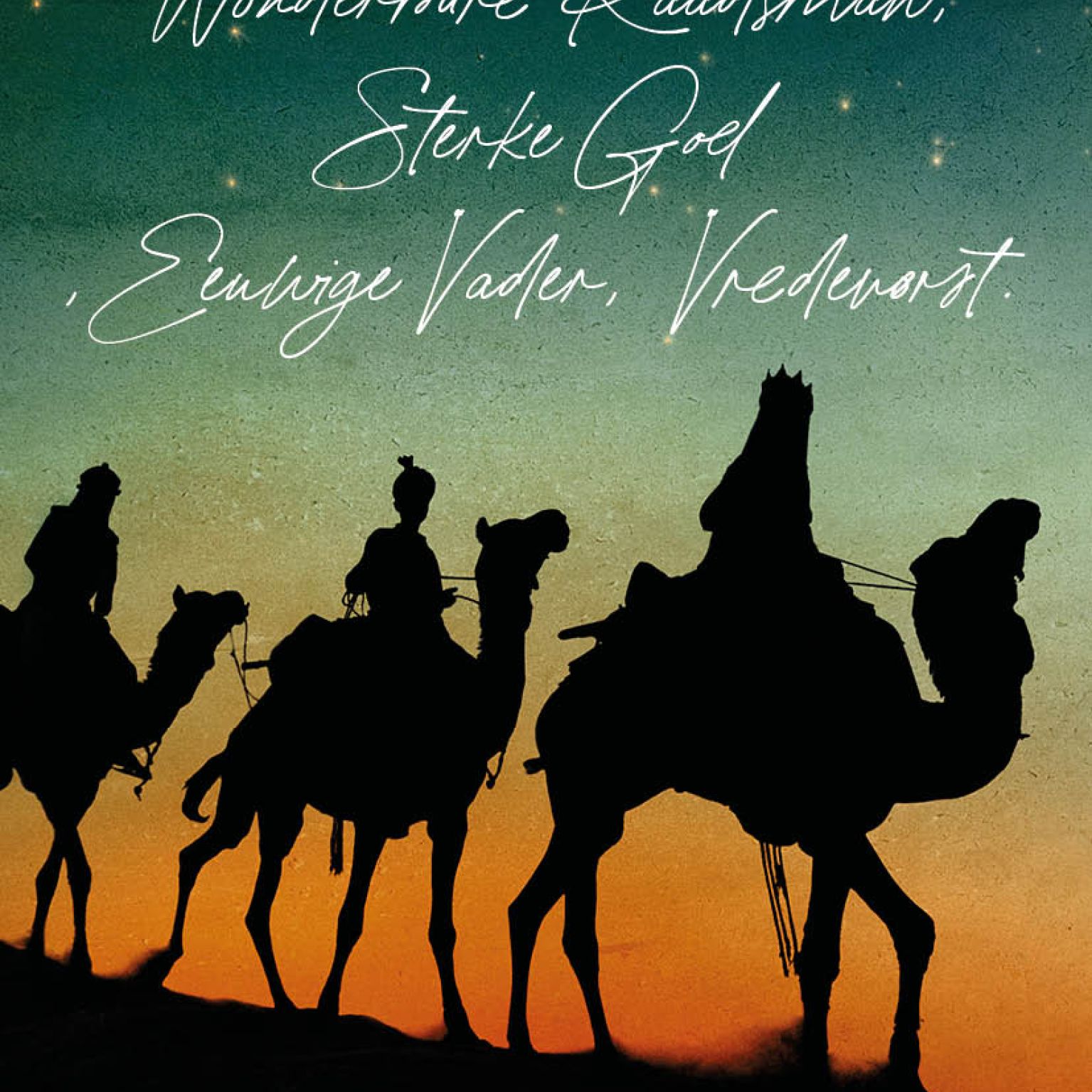 Wonderbare Raadsman, Sterkte God, Eeuwige Vader, Vredevorst