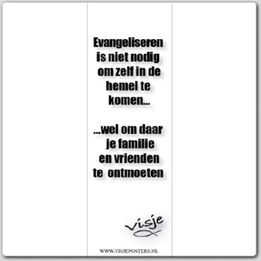 Boekenlegger visje evangeliseren is niet - 44885 -  Visje bij MajesticAlly