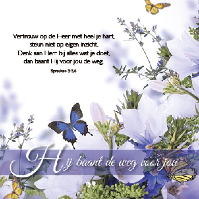 MA46205 Kadokaartje Hij baant de weg voor jou ef4e85a5