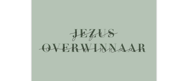 MA58105 Jezus overwinnaar f1f1cbed
