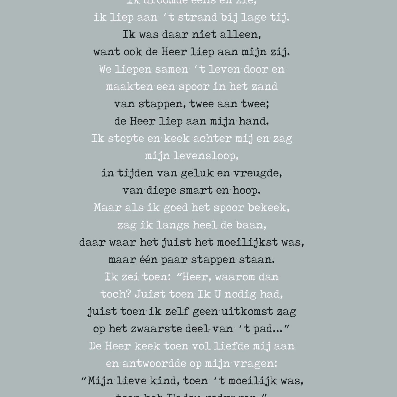 Metal Deco A4 'Voetstappen' - MA11661 -  Metal Deco bij MajesticAlly