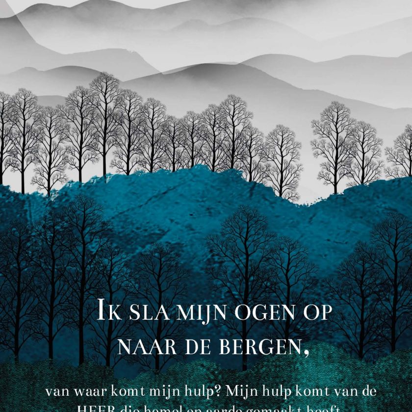 MA55045 - Wenskaart 'Ik sla mijn ogen op'