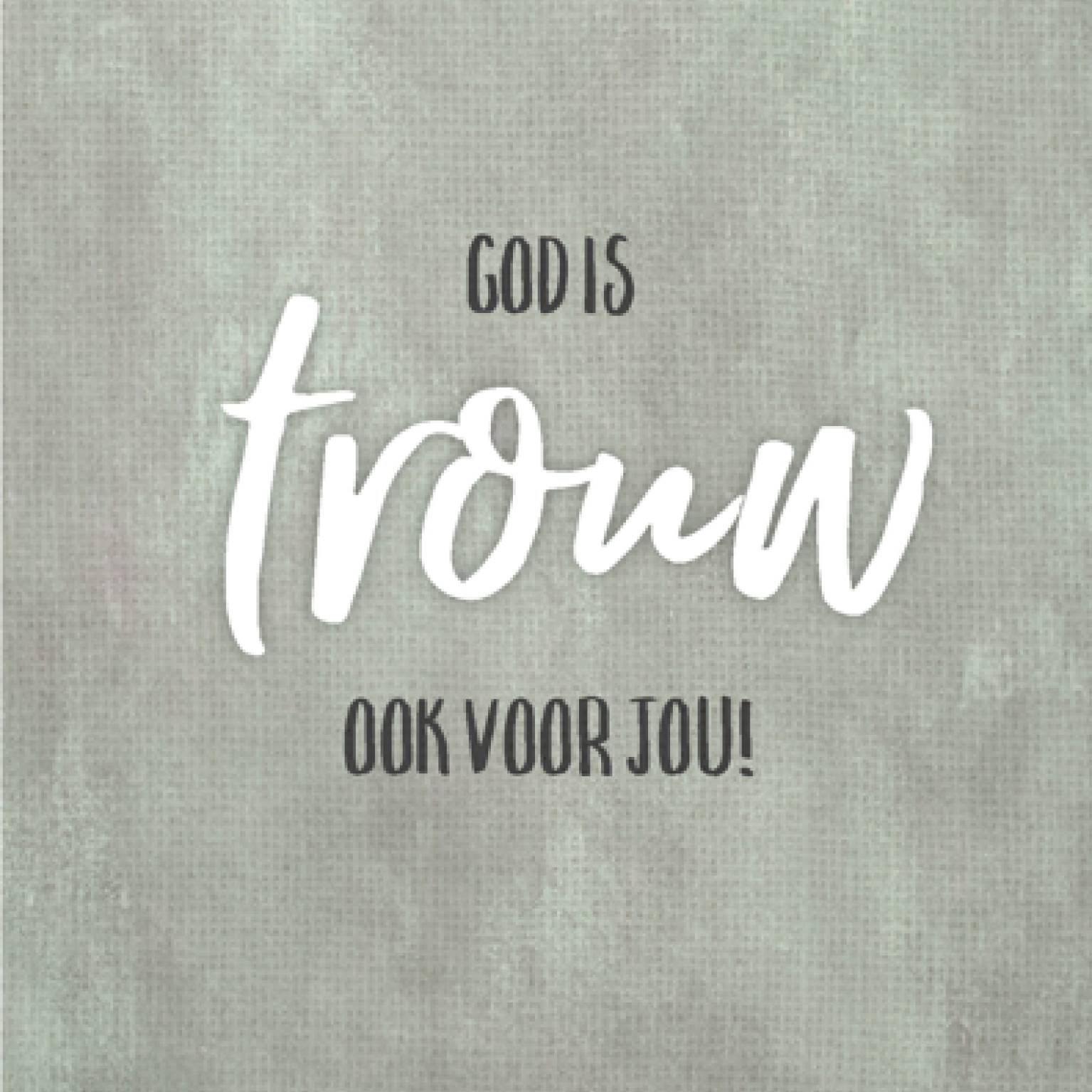 Wenskaart 'God is trouw, ook voor jou' - MA43024 -  Courage bij MajesticAlly