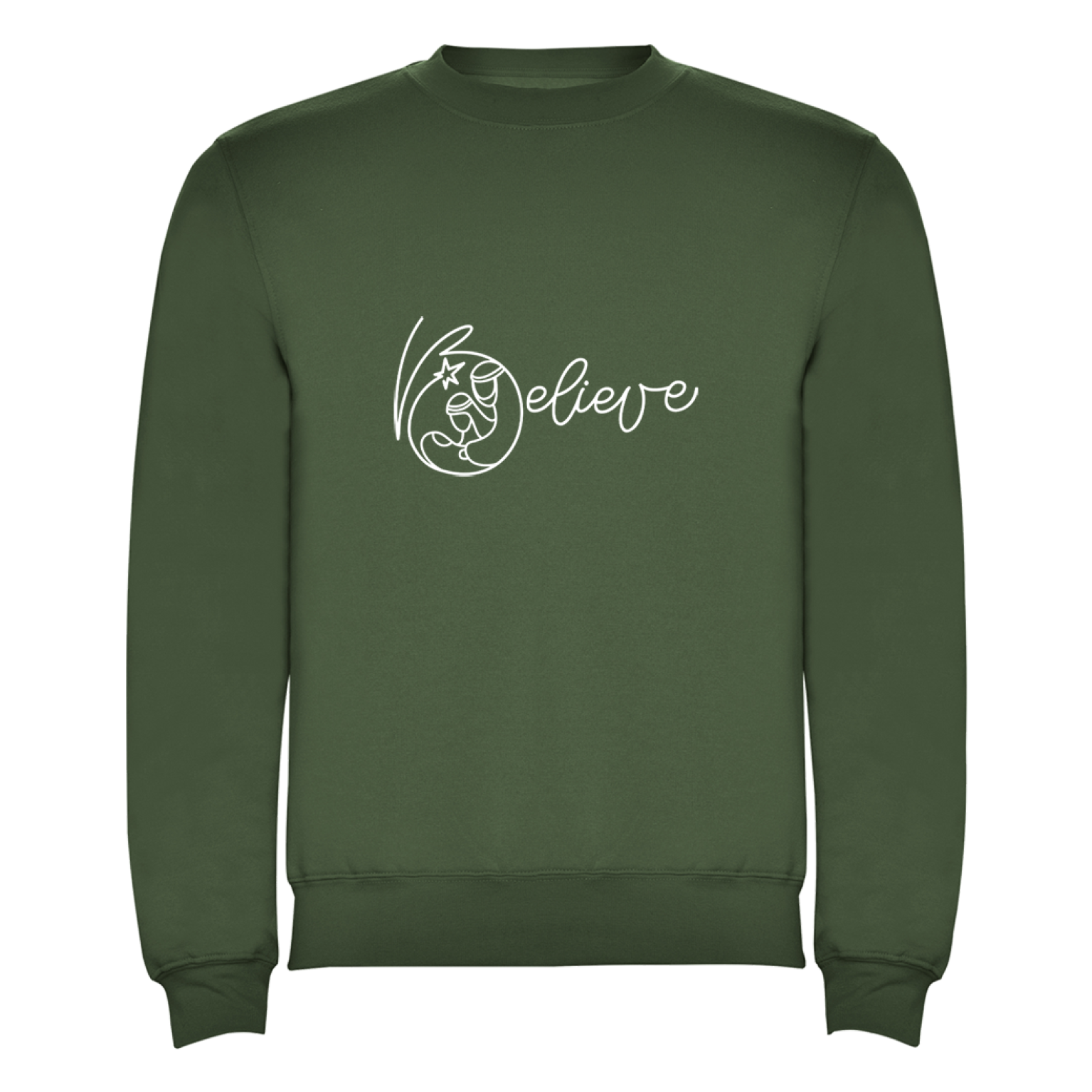 Believe Groene trui f7aa4437