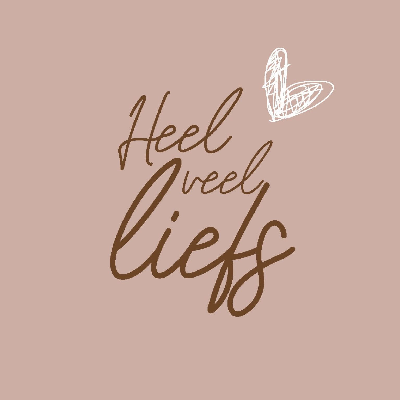 Wenskaart 'Heel veel liefs' - MA44039 -  LUV2022 bij MajesticAlly