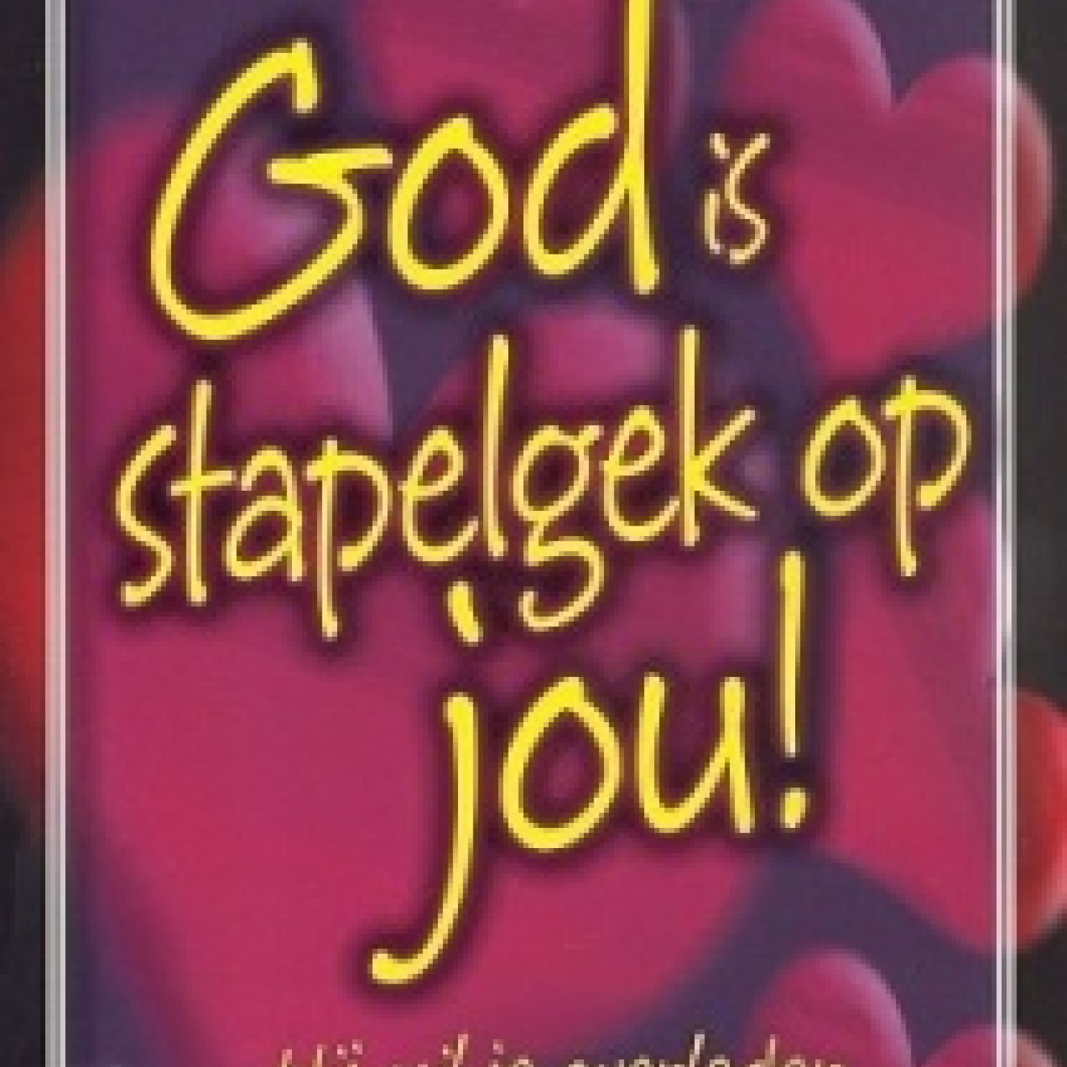 minikaart Bijbeltje 'God is stapelgek op jou'