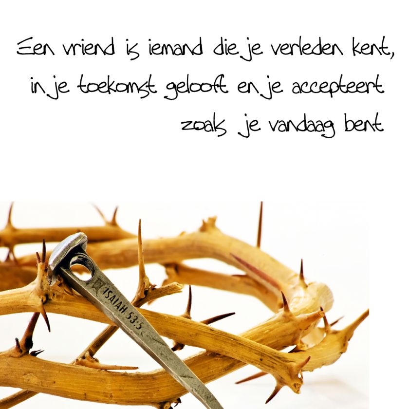 Choice kaartje een vriend is iemand - MA10103 -  Minikaartjes - vierkant bij MajesticAlly